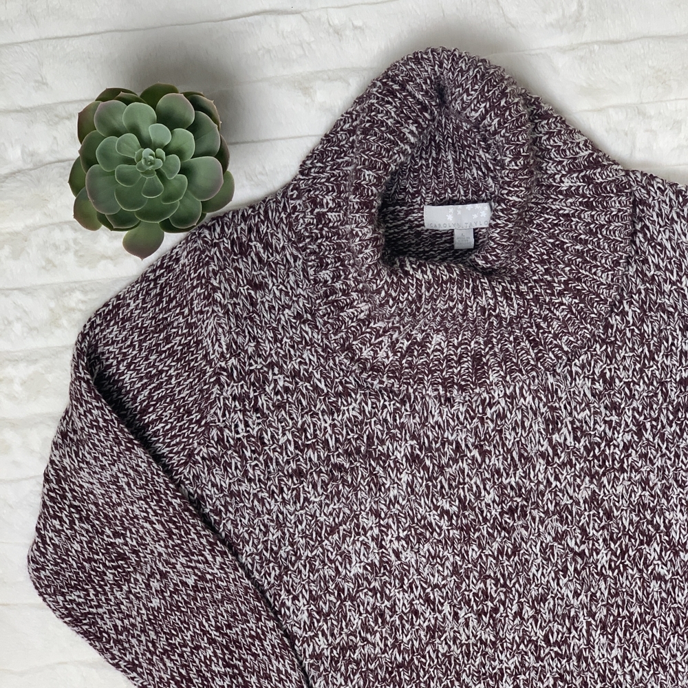 Carolyn Taylor Turtle Neck Sweater Size L